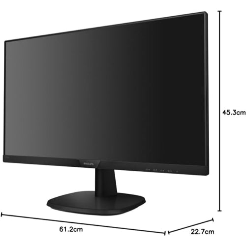 Philips 273V7QJAB - 27 Inch FHD Monitor (1920 x 1080, IPS, 5ms, HDMI/VGA/DVI)