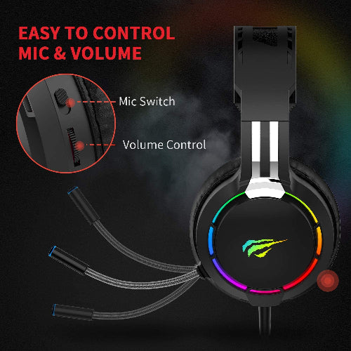 Havit RGB Wired Gaming Headset V2