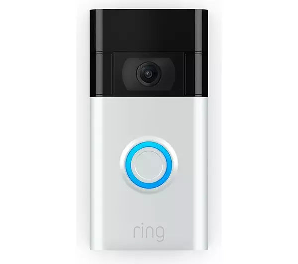 Ring Video Doorbell (2nd Gen) - Satin Nickel