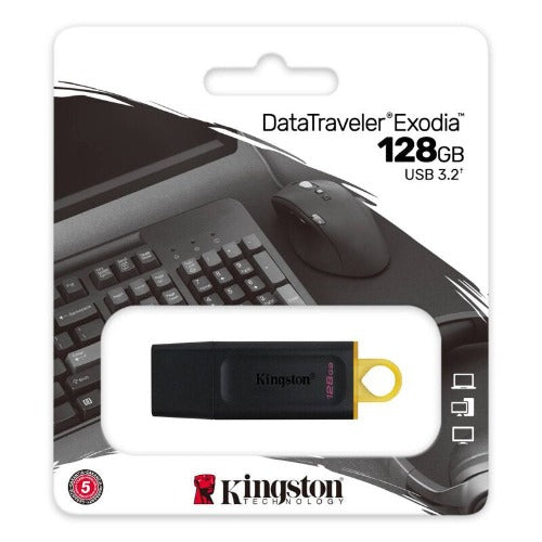 Kingston DataTraveler Exodia USB 3.2 Memory Pen 128GB