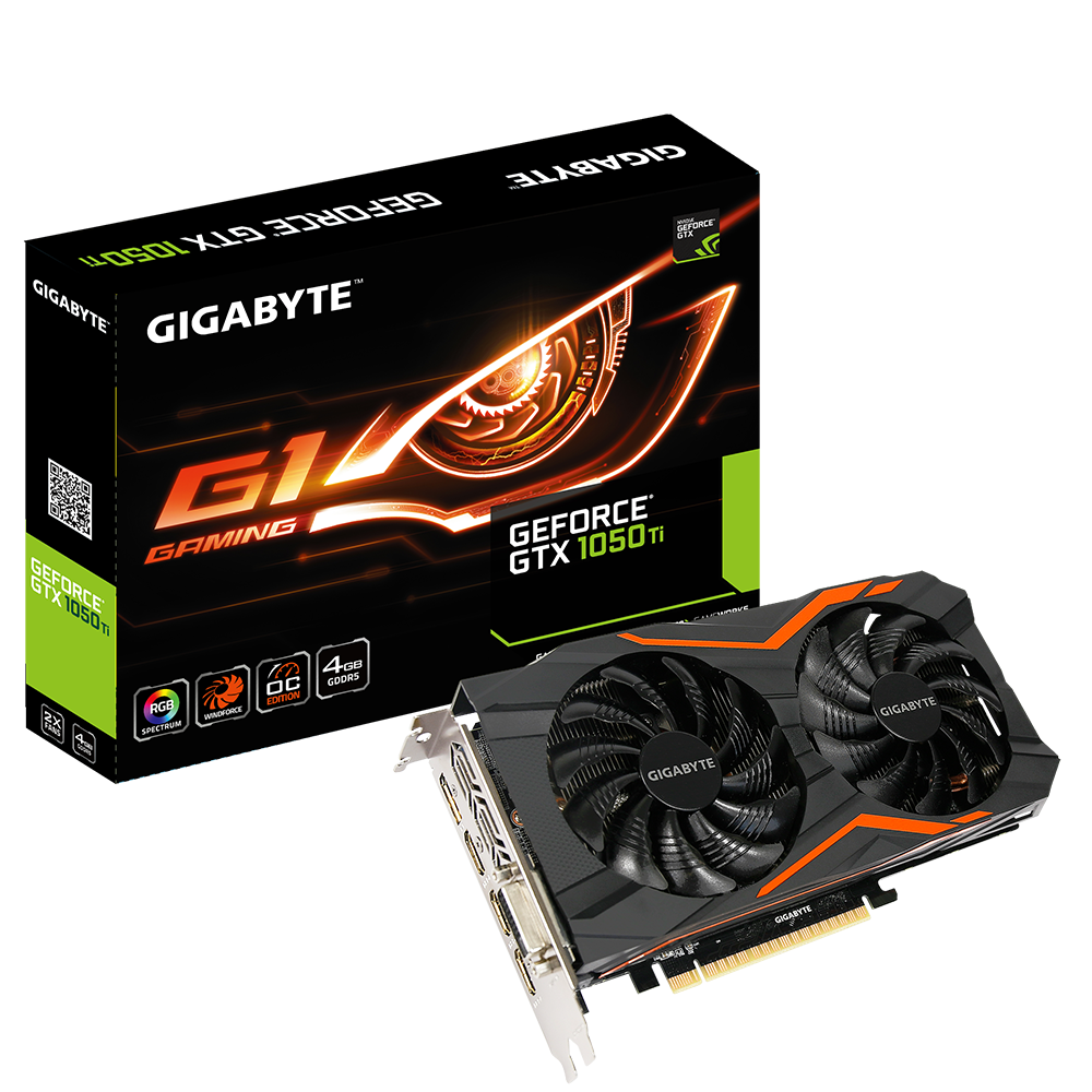 NVIDIA GeForce GTX 1050 Ti 4GB GDDR5