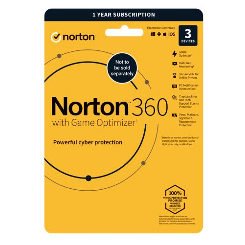 Norton 360 Soft Box with Game Optimiser