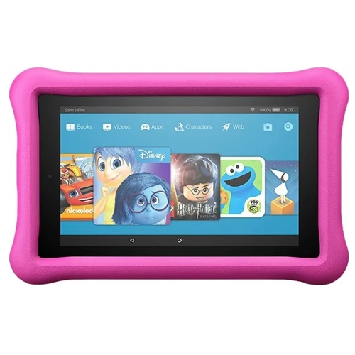 Amazon Kindle Fire 7 16GB Kids Edition Pink Case (2017)
