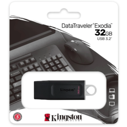 Kingston DataTraveler Exodia USB 3.2 Memory Pen 32GB