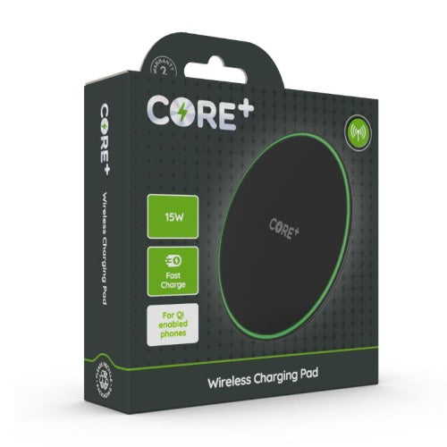 Core + Wireless Charging Pad 15W