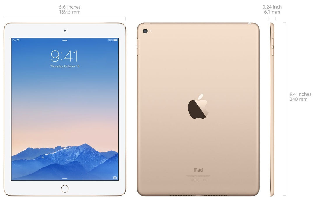 Apple iPad Air 2nd Gen (A1566 & A1567)