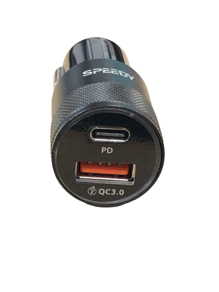USB/Type C 3.0 PD in Car Charger