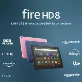 Fire HD 8 Tablet 8" HD display (2022)