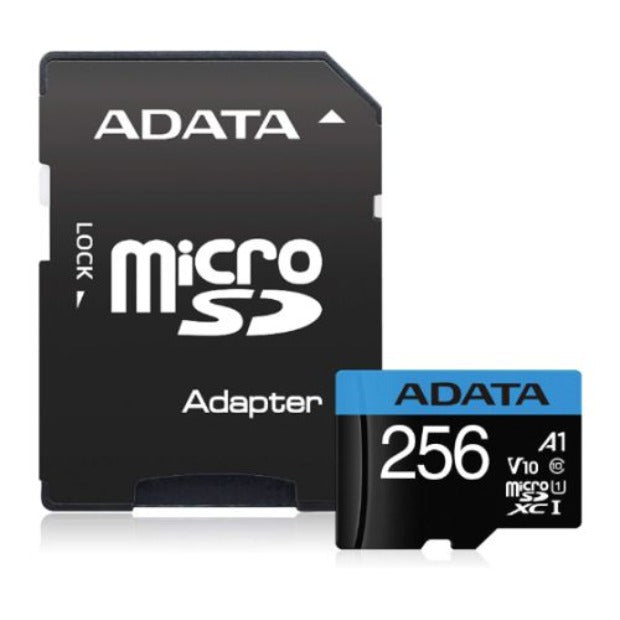 Adata 256GB Premier Micro SDXC Card with SD Adapter