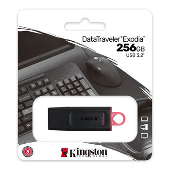 Kingston DataTraveler Exodia USB 3.2 Memory Pen 256GB