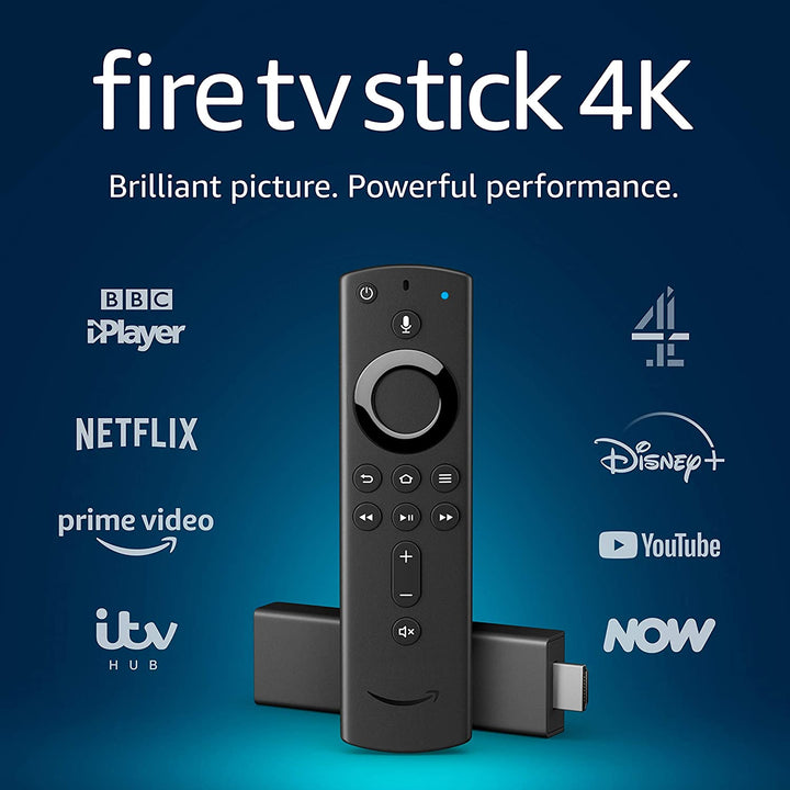 Fire TV Stick 4K Ultra HD with Alexa Voice Remote