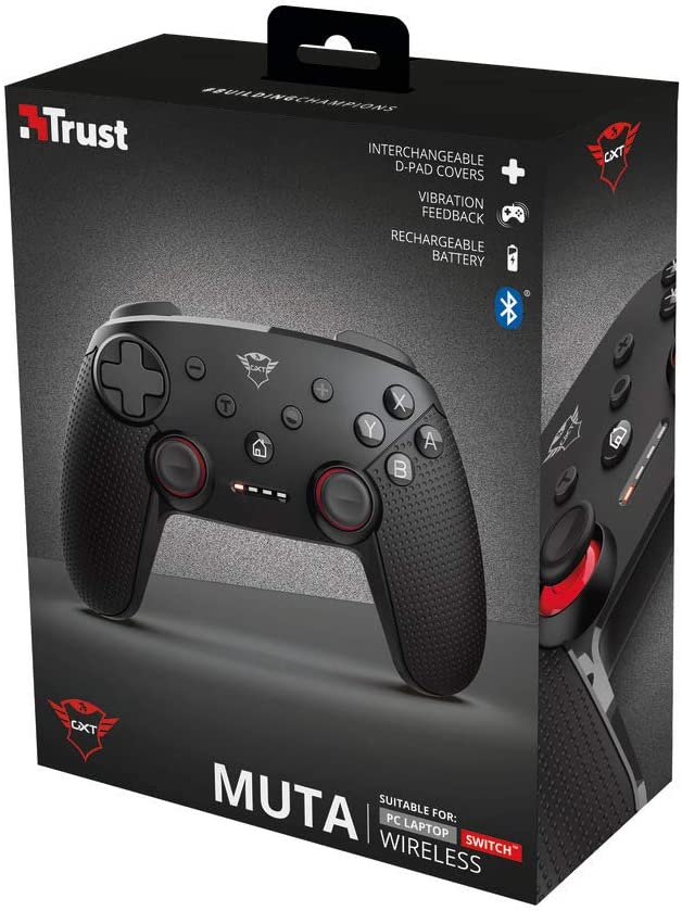 Trust Gaming GXT 1230 Muta Wireless Controller for PC and Nintendo Switch