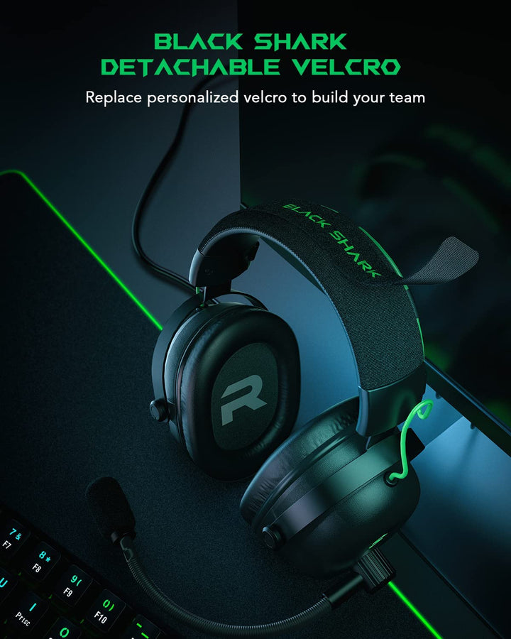 Black Shark Goblin X6 Gaming Headset with Noise Canceling Cardioid Mic
