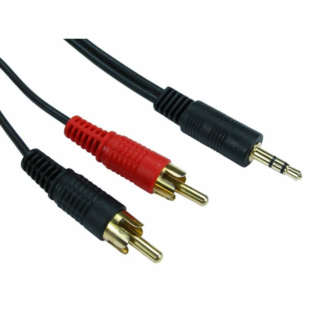3.5mm Jack to RCA Twin Phono Cable