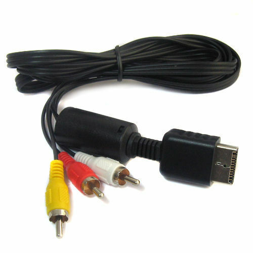 PS1/PS2/PS3 AV Composite Cable