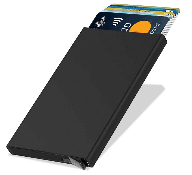 Slim Metal Wallet Card Holder (RFID Blocking)