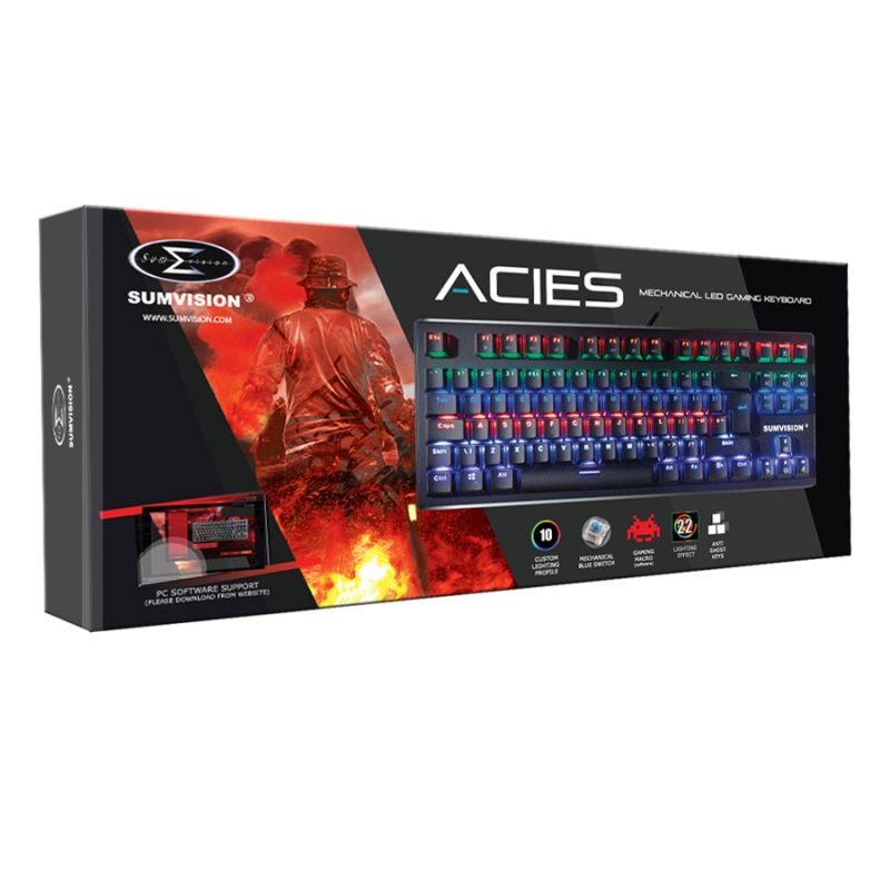 Acies LED Mechanical USB Keyboard