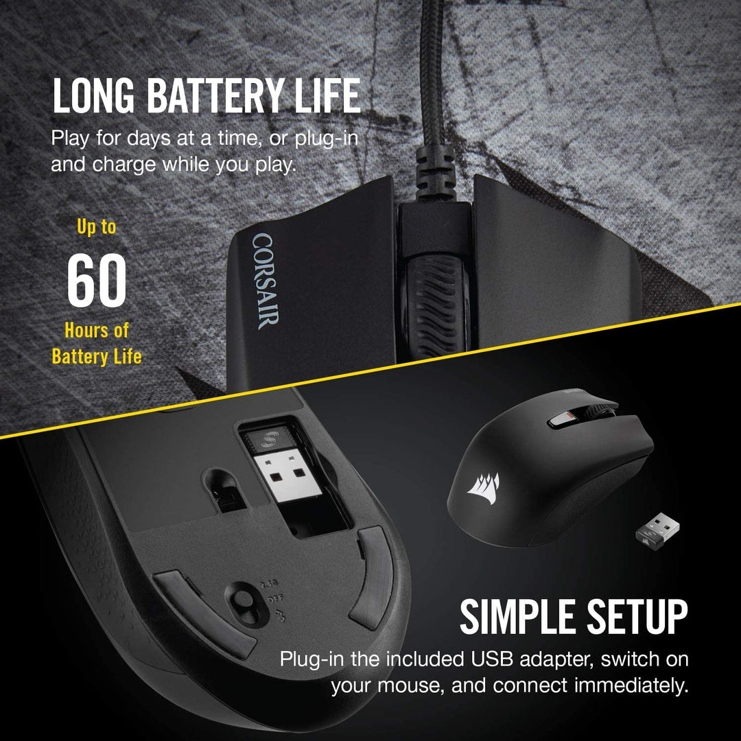 Corsair Harpoon Wireless RGB Wireless Rechargeable