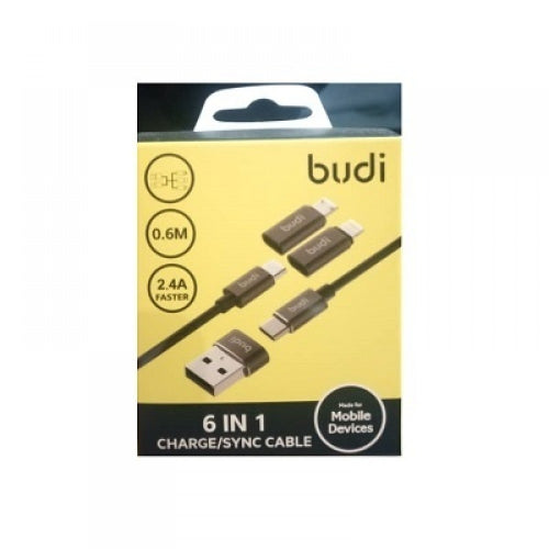 Budi 6 in 1 Cable