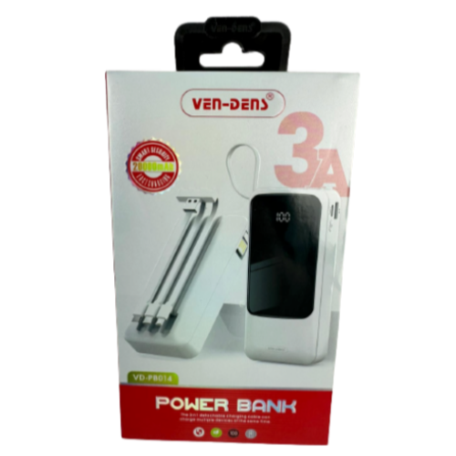 Ven-Dens 20000mAh 3 in 1 Power Bank (VD-PB014)
