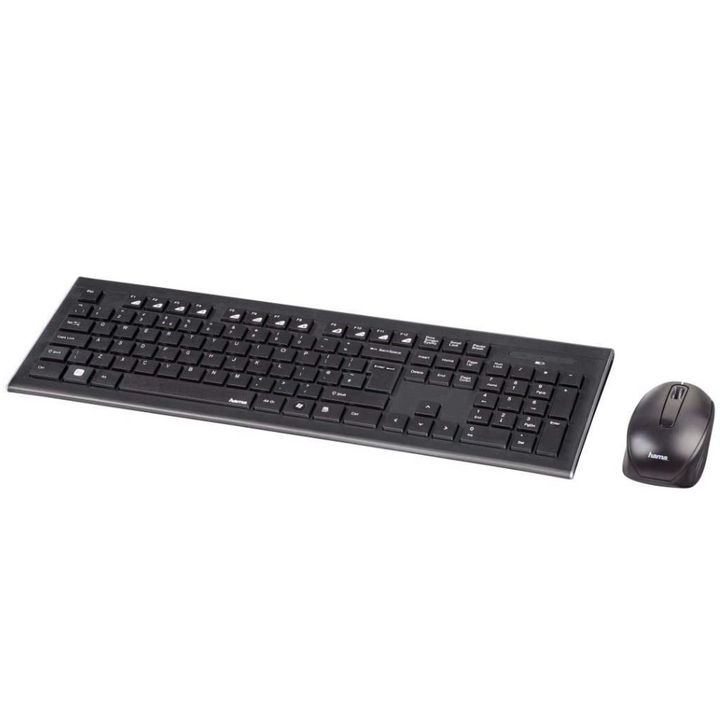 Hama Cortino Wireless Keyboard and Mouse Desktop Kit