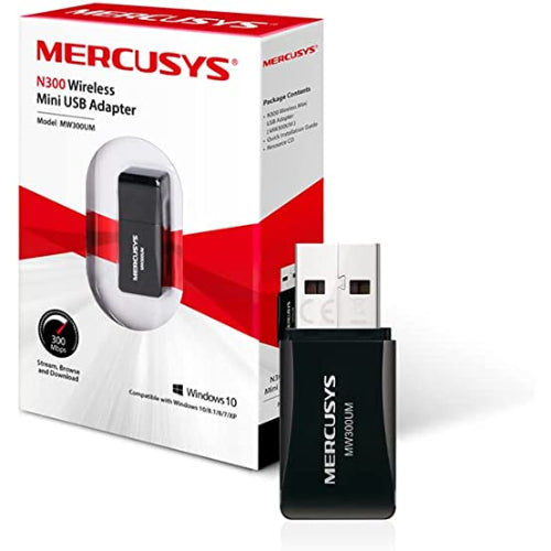 Mercusys 300 Mbps Wireless N Nano USB Adapter N300