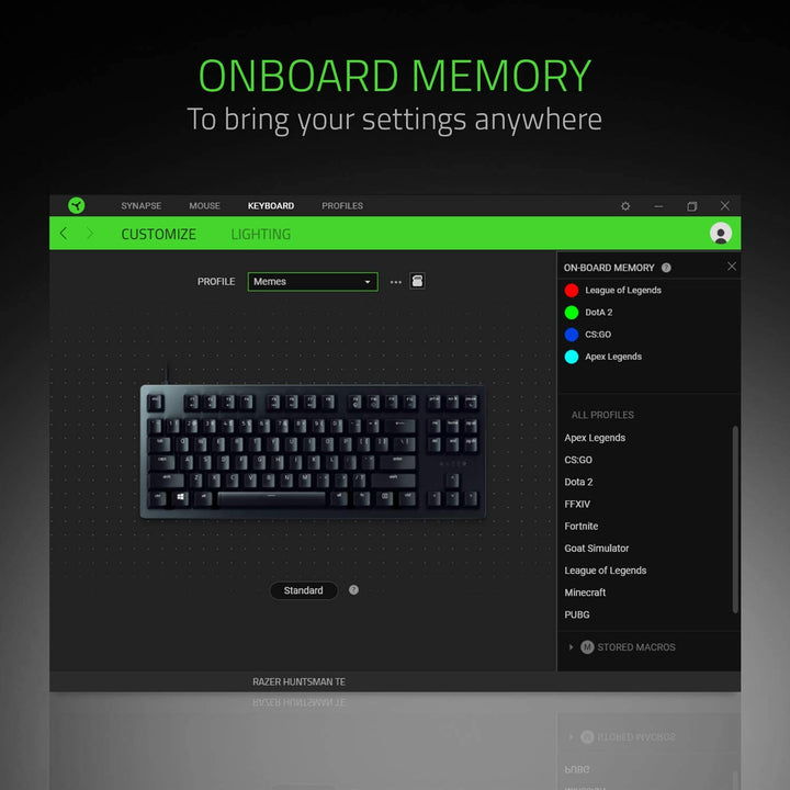 Razer Huntsman Tournament Edition Gaming Keyboard