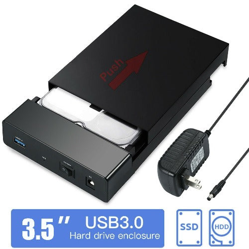 External USB 3.0 3.5" SATA Drive Caddy