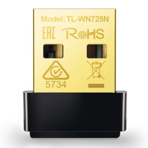 TP-LINK (TL-WN725N) 150Mbps Wireless N Nano USB Adapter